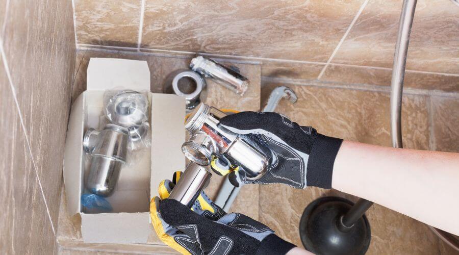 Professional gutter cleaning in Rozel, KS